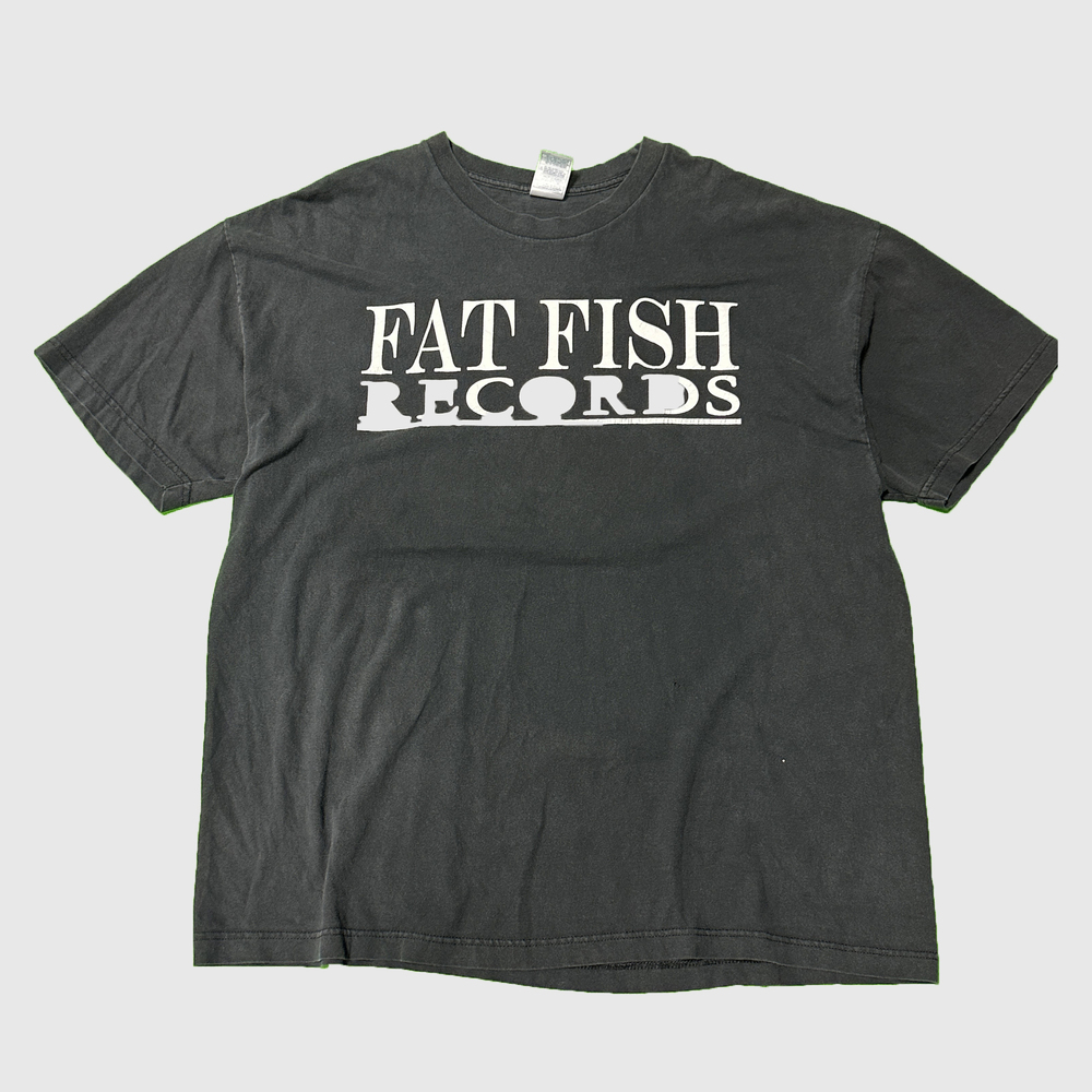 Vintage Fat Fish Records Graphic T-Shirt Size 2XL Rap